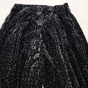 Leslie Fay Habedashery Casual Sleepwear Pajama Pants Womens Size Medium M Black